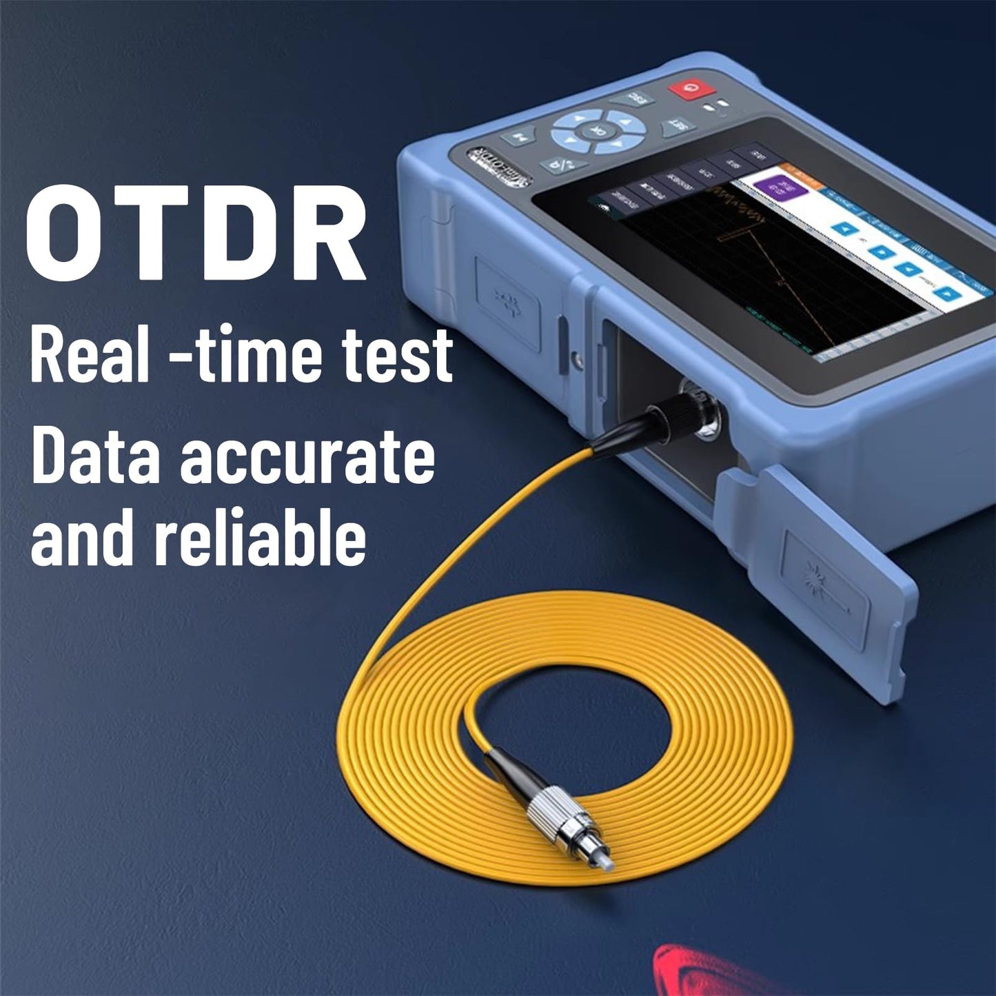 Mini 1610nm Active Fiber OTDR Optical Network Tester