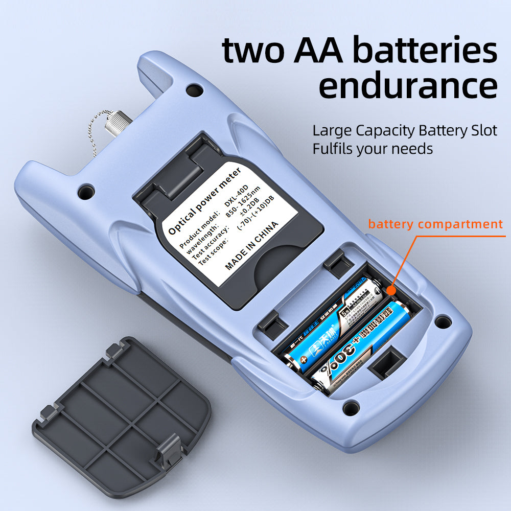 High-Precision Fiber Optic Power Meter Tester