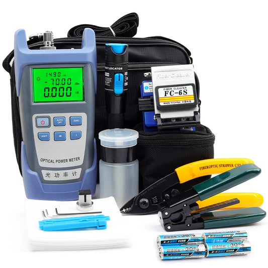 FTTH Fiber Optic Cold Connection Termination Tool Kit