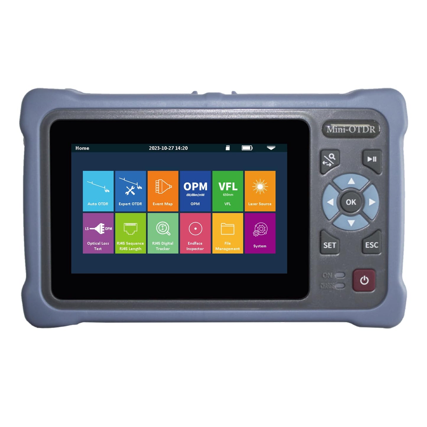 Mini 1610nm Active Fiber OTDR Optical Network Tester