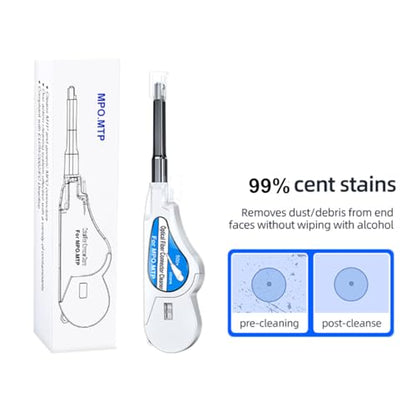 MTP/MPO Fiber Optic Connector Cleaner Tool