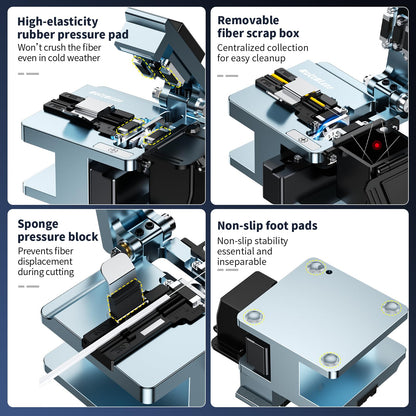 High-Precision FTTH Fiber Optic Cleaver Cutter