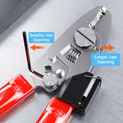 6-in-1 Multifunctional Fiber Optic Stripping & Cleaning Pliers