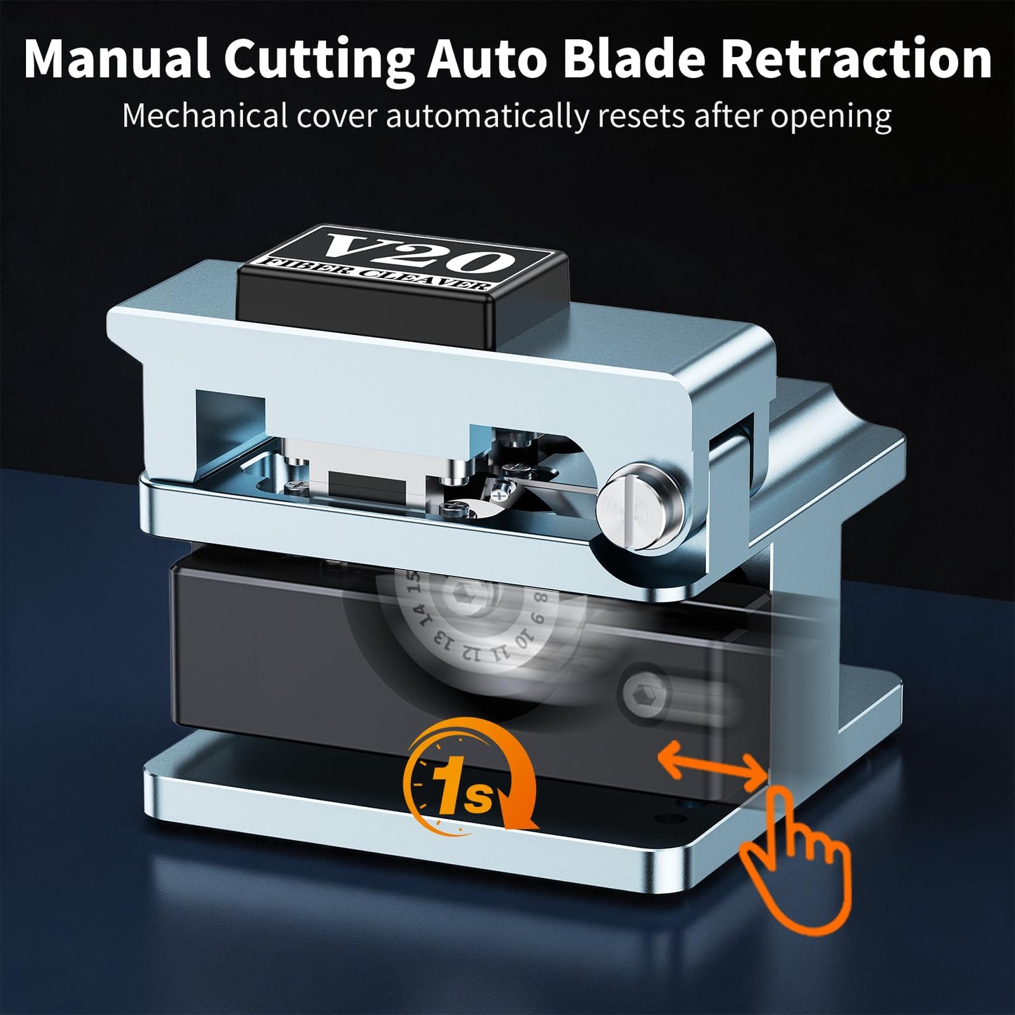 High-Precision FTTH Fiber Optic Cleaver Cutter