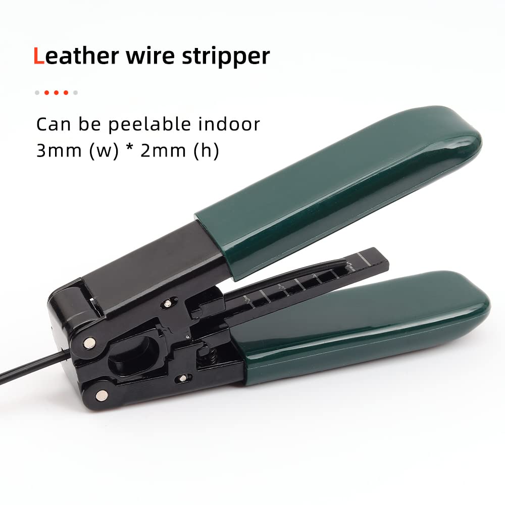 FTTH Fiber Optic Cold Connection Termination Tool Kit