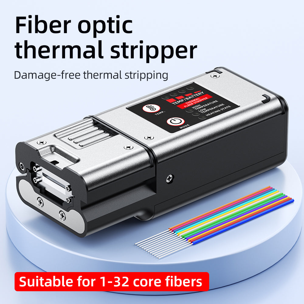 Rechargeable Thermal Fiber Stripper for Ribbon & Bare Fiber