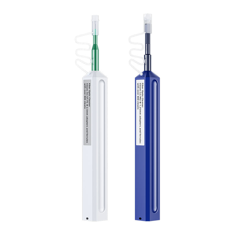 Fiber Optic Cleaning Pen Tool Kit for 1.25mm & 2.5mm Connectors