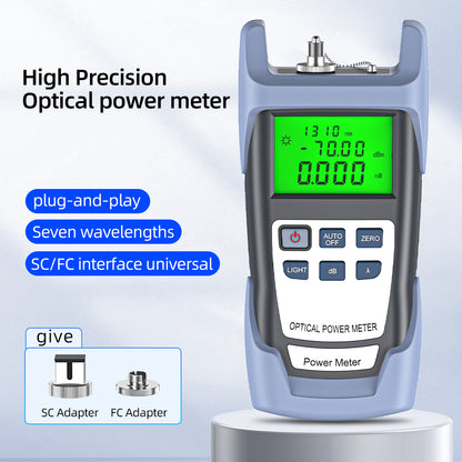 High-Precision Fiber Optic Power Meter Tester