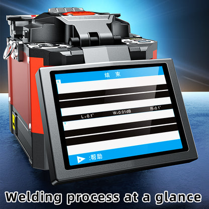 Automatic Fiber Optic Fusion Splicer Machine with Core Alignment