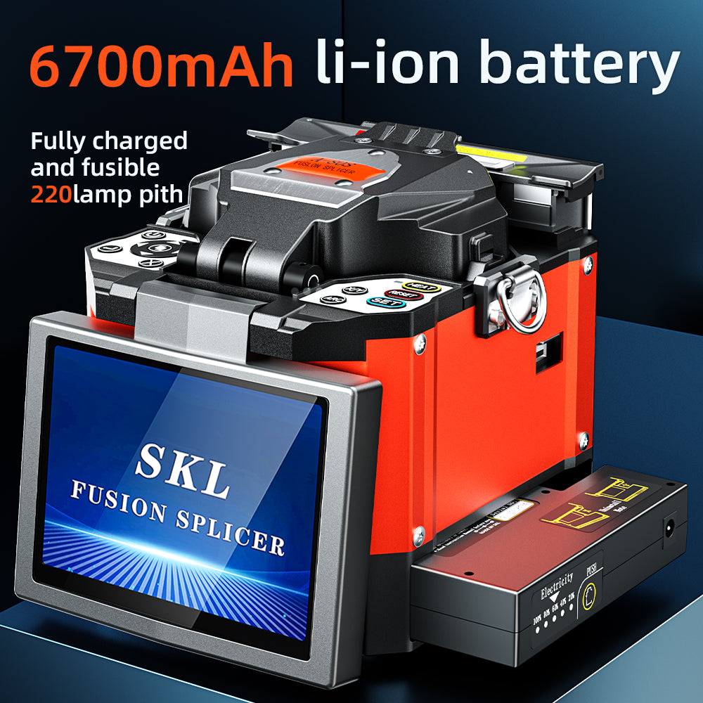 Automatic Fiber Optic Fusion Splicer Machine with Core Alignment