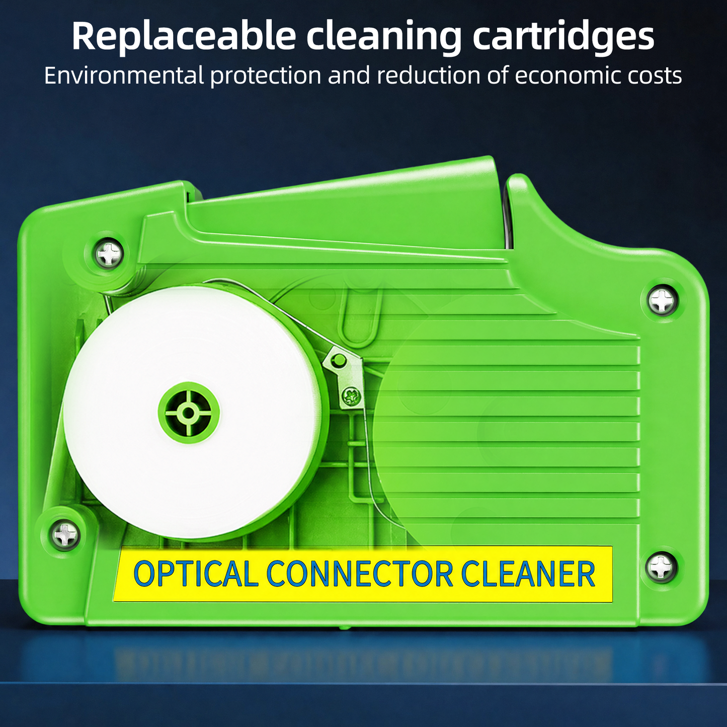 Fiber Optic Connector Cleaner Box for SC/ST/FC/LC/MU