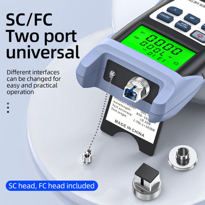 High-Precision Fiber Optic Power Meter Tester