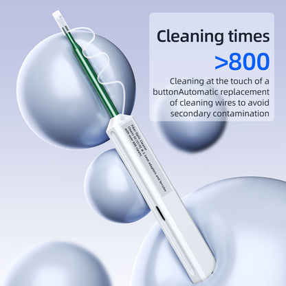 Fiber Optic Cleaning Pen Tool Kit for 1.25mm & 2.5mm Connectors