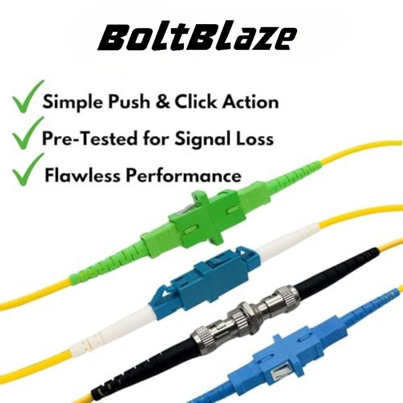 26-Piece Fiber Optic Coupler & Adapter Kit (ST, LC, SC, SC/APC)