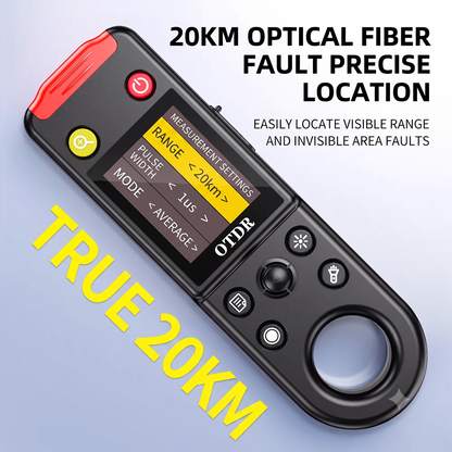 OT-10 Intelligent 10mW Waveform VFL OTDR Fiber Fault Locator
