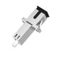 10-Pack SC UPC Simplex Flanged Fiber Optic Adapters