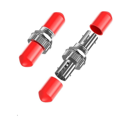 10-Pack SC UPC Simplex Flanged Fiber Optic Adapters