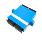 10-Pack SC UPC Simplex Flanged Fiber Optic Adapters
